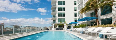 kolter multifamily development with pool