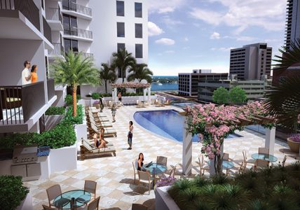Pool rendering of The Alexander