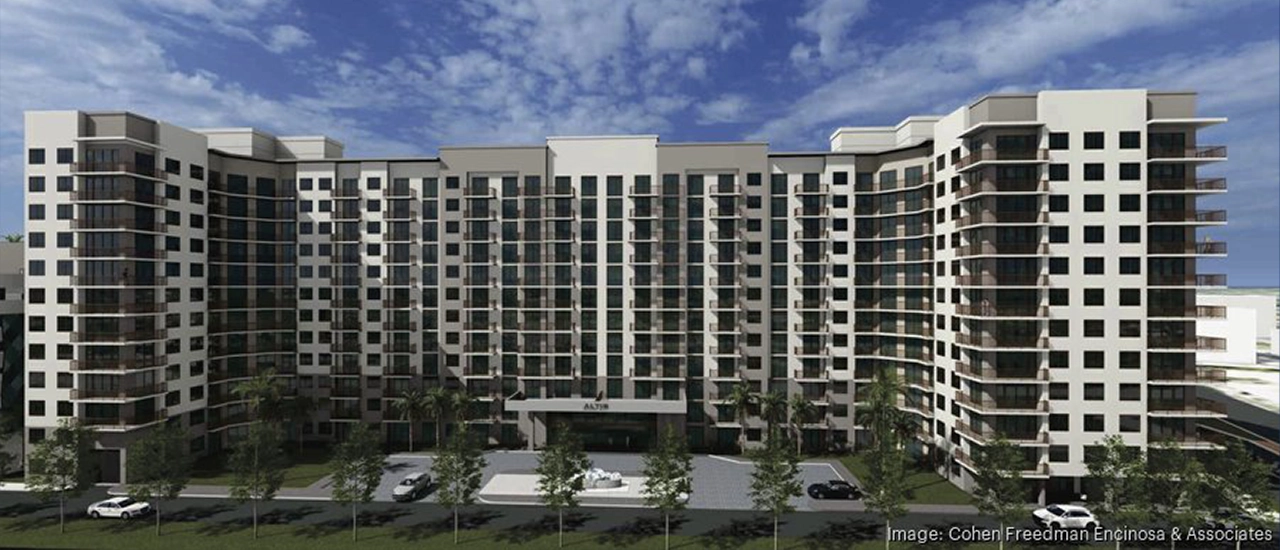 development site in the Biscayne Shores neighborhood of Miami-Dade County