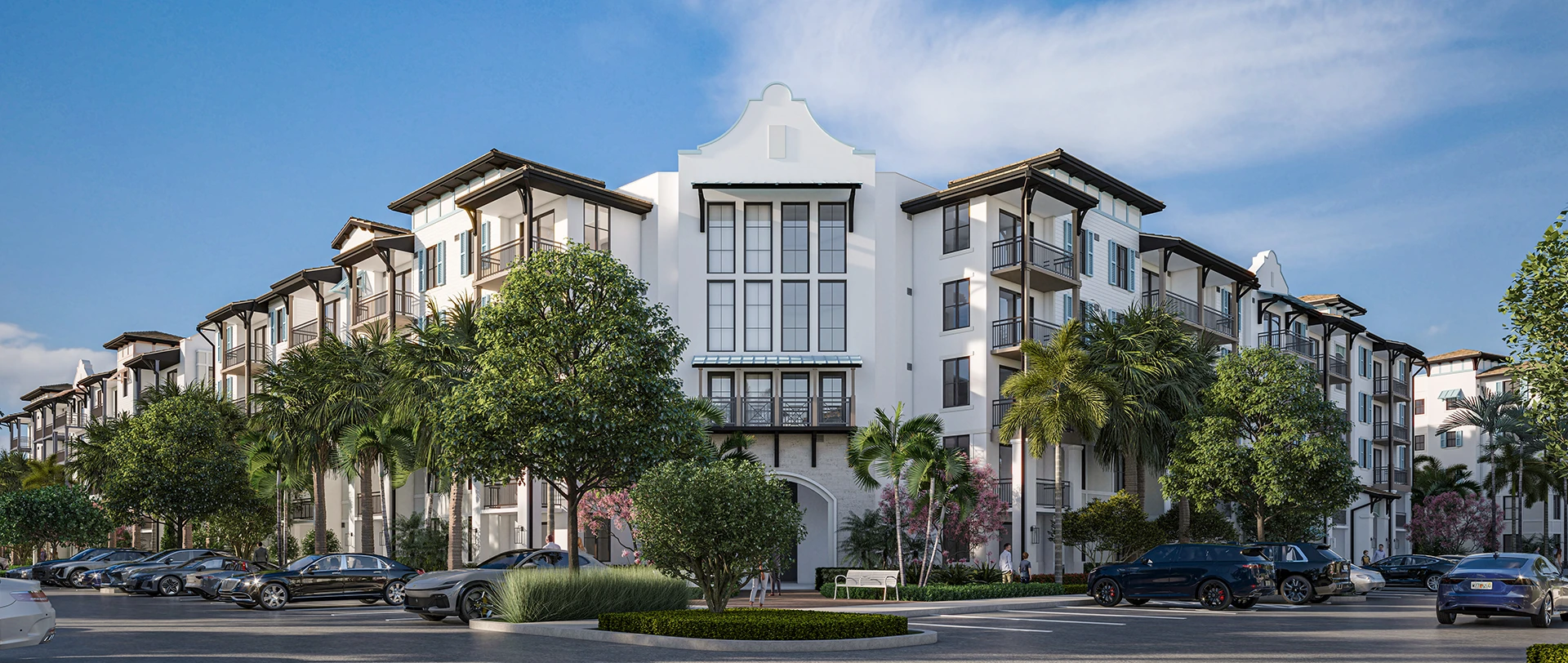 Kolter Multifamily residence front elevation